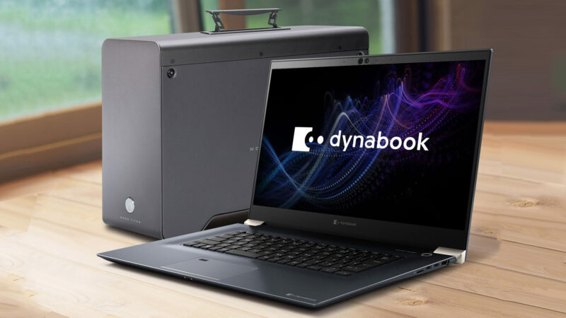 Dynabook株式会社から発売された「8K映像編集PCシステム」